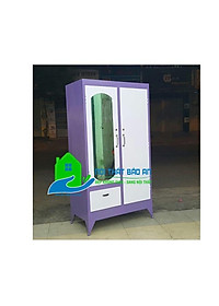 Tủ quần áo sắt 1m8 nhiều màu