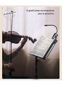 Đèn đọc sách kẹp bàn BASEUS Comfort Reading Mini Clip Lamp không dây cảm ứng