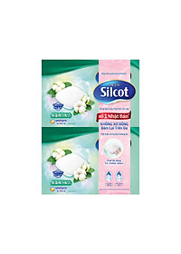 Bộ 2 Hộp Silcot Bông Trang Điểm (bông tẩy trang) Nhật Bản Cao Cấp (66 Miếng/Hộp)