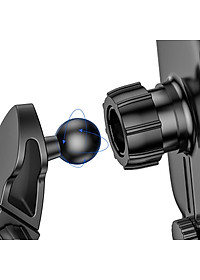 Bộ đế giữ điện thoại dùng trên xe hơi Baseus Light Electric Holder Wireless Charger 15W - Hàng chính hãng