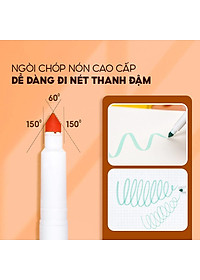 Hộp 20 Bút Lông Màu Pastel Rửa Được Washable Fiber Pen - Colokit SWM-C008