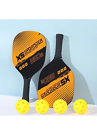 Bộ vợt pickleball bộ 2 vợt kèm túi và 4 bóng cao cấp cho nam nữ chính hàng cao cấp