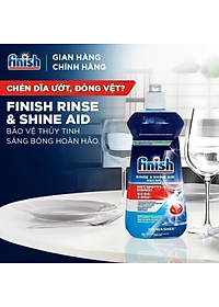 Combo Finish nâng cấp: Túi 100 Viên Rửa Bát Everyday Shine All In 1 Max + Nước Làm Bóng Finish 500ml + Dung Dịch Vệ Sinh Máy 250ml