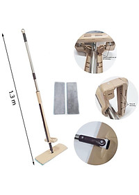Cây Chổi Lau Nhà Tự Vắt Thông Minh Xoay 360 Độ - Vệ Sinh Cửa Kính Trần Nhà Tiện Lợi - Tặng Kèm 2 Bông Lau- Hàng Loại 1 - Chính Hãng MINIIN