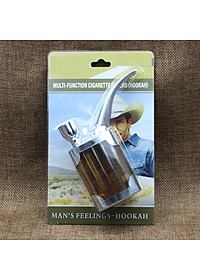 Tẩu lọc thuốc bằng nước nhựa dẻo cao cấp (màu giao ngẫu nhiên)