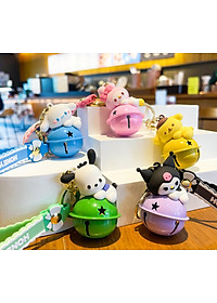 Móc khóa chuông Sanrio hoạt hình kiểu dáng dễ thương, dùng làm quà tắng, trang trí - MK8029
