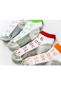 Combo tiết kiệm 4 đôi vớ tất cho trẻ từ 3-5 tuổi Basic ELLE EBK170