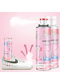 Lọ/Bình/Chai Xịt Khử Mùi Giày Công Nghệ NANO BẠC Mùi Dịu Nhẹ 260ml khử Mùi Hôi Dép Chân Tủ Giày Bình Sịt Khử mùi Giày