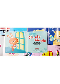Ehon song ngữ Anh - Việt (Bộ 5 cuốn) -  Bộ sách nuôi dưỡng tâm hồn bé 0 - 6 tuổi - Kèm file nghe