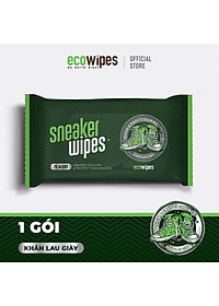 Khăn giấy ướt lau giày siêu sạch Sneaker Wipes hương quế tạo bọt tự tan làm sạch nhanh chóng mang đi tiện lợi