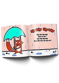 Combo 7 cuốn sách Ehon Chơi cùng cáo Ken và Chơi cùng Giri - Chú bé cơm nắm phần 1