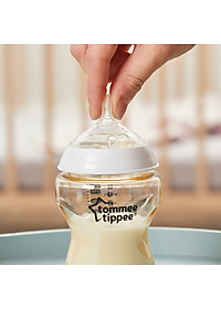 Núm Ty Silicon Siêu Mềm Tự Nhiên Cho Bé Tommee Tippee Natural Start Vari Flow Từ Sơ Sinh (Vỉ đôi, tách lẻ)