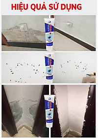 Keo Vá Trám Tường Đa Năng Che Vết Nứt Sửa Chữa Tường Nhà Hiệu Quả Kèm Đầu Nối & Dụng Cụ Trám