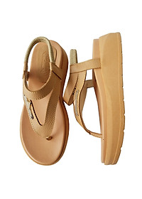 Giày Sandal Nữ Kẹp Da Bò Thật BIGGBEN Cao Cấp SDN91