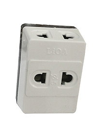 COMBO 3 ổ cắm nối chia 3 chân tròn LIOA  ON3NC5 cao cấp 