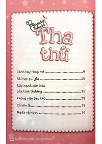 Sách Gieo Mầm Tính Cách - Tha Thứ ( Tái Bản )