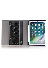 Bao da case ốp silicone kèm bàn phím bluetooth dành cho ipad 10.2, 10.5, 10.9, Pro 11 inch - Hàng chính hãng