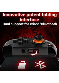 Gamepad Tay Game không dây D8 Bluetooth hoặc gắn trực tiếp điện thoại ,  siêu nhạy , không trễ cho điện thoại máy tính hàng nhập khẩu
