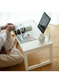 Bàn Xếp Xiaomi Youpin Jiezhi Bằng PP Nhẹ Với Ngăn Để Máy Tính Bảng & Lỗ Sạc Thiết Bị