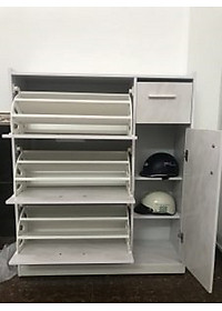 Tủ giầy thông minh nhựa Màu Vân Đá