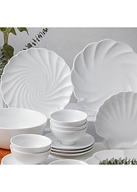  Combo Tết đoàn viên - Bộ bát đĩa sứ quà tặng cao cấp Long Phương