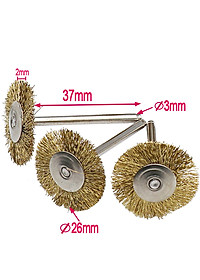 Bộ 9 chổi bánh cước công nghiệp mini