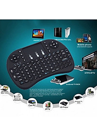 Bàn phím Wireless mini UKB500- Bàn phím không dây mini keyboard kiêm chuột cảm ứng đa năng wireless - Hàng chính hãng
