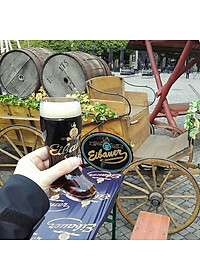 Combo Lốc 6 Chai Bia Đức Thầy Tu EIBAUER ZWICK'L DUNKEL 250ml/chai