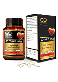 GO Co Q10 160MG 60 VIÊN- Viên uống bổ tim nhập khẩu chính hãng GO Healthy New Zealand