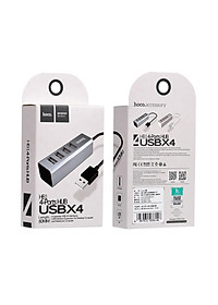Hub USB 4 Cổng HOCO HB1 Dây Dài 80cm - Hàng Nhập Khẩu