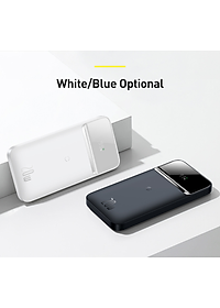 Pin dự phòng sạc nhanh không dây tích hợp nam châm Baseus Magnetic Wireless Quick Charging Power Bank (10000mAh, USB + Type C, QC/ PD 20W Quick Charge, ) - Hàng Chính Hãng 
