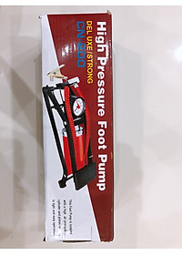 Dụng cụ bơm hơi bánh xe đạp chân đa năng mini dùng cho xe đạp, xe máy 