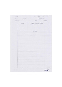 Giấy Kiểm Tra TP-GKT06 Kẻ Ngang Smart