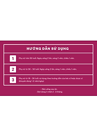 Viên uống Emmats hỗ trợ cải thiện suy giảm nội tiết tố nữ (Hộp 20 viên)