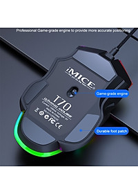 Chuột Led RGB gaming T70 7200dpi công thái học chống mỏi cổ tay Cho máy tính laptop hàng nhập khẩu