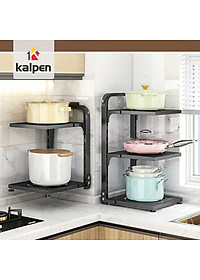 Giá Để Xoong Nồi Thép Carbon Kalpen 2-3-4-5 tầng