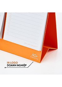 Lịch 2026 để bàn todo thiết kế đơn giản có mục ghi chú tiện lợi lập kế hoạch (Đế nhựa/ 6 màu) AA614