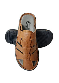 Dép Nam Bít Đầu BIGGBEN Da Bò Thật DN357