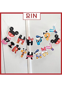 Dây cờ trang trí / Dây cờ treo Sinh nhật – Happy birthday dùng để trang trí nhiều mẫu