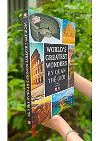 Combo 2 Cuốn Sách Bách Khoa Toàn Thư - Kỳ Quan Thế Giới, Bí Ẩn Của Lịch Sử- Tổng Hợp Kiến Thức Về Lịch Sử, Địa Lý, Du Lịch Khám Phá Thế Giới - Á Châu Books Bìa Cứng, In Màu