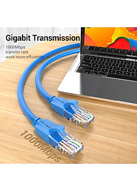 Dây mạng bấm sẵn 2 đầu Cat6 UTP Patch Cords VENTION dài 1.5m đến 5m - Hàng chính hãng