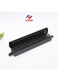 Máy Hút Chân Không Life360 AL-HCK21–Tặng 10 Túi (15x25cm)–Màu Đen (90W) ; Máy Hút Chân Không Thực Phẩm Đa Chức Năng, Với Thiết Kế Gọn Nhẹ, Thao Tác Đơn Giản, Hút Và Hàn Nhanh Chóng, Bảo Quản Thức Ăn Lâu Hơn, Phù Hợp Với Mọi Gia Đình – Hàng Chính Hãng