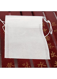 Set 100 túi lọc trà vải không dệt- sản phẩm có nhiều kích thước