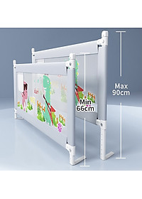 Thanh chắn giường SALE giá nhập, thanh chặn giường dạng trượt cao tối đa 90cm có 3 màu
