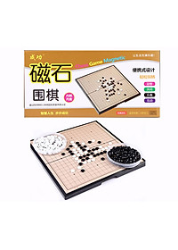 Bộ cờ vây nam châm chất lượng cao 28x28 và 37x37cm, Có hộp đựng là bàn cờ vây - Chính Hãng D Danido