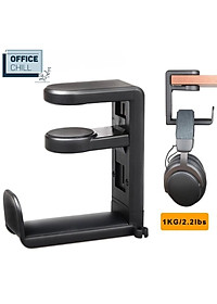 Giá Treo Tai Nghe Giá Đỡ Tai Nghe Kèm Đỡ Cốc Nước 2in1 Đa Năng Tiện Dụng