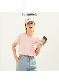 Áo thun nữ GUMAC ATC08047 in chữ loang cá tính – Gumac , SKU-6975743961770 – tiki.vn 🛒Top1Shop🛒 🇻🇳 Top1Vietnam 🇻🇳 🛍🛒 🇻🇳🇻🇳🇻🇳🛍🛒