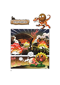 Sách Trái cây đại chiến Zombie - Thế giới khủng long: Tập 1: Chiến binh mạo hiểm