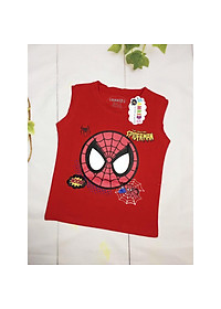 Đồ bộ thun bé trai siêu nhân nhện-Spider man từ 10-40Kg-giặt không vở hình-H&N