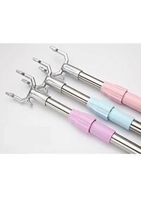 Gậy Phơi Đồ Bằng Inox Gấp Gọn Cây Phơi Đồ Thông Minh Tiện Lợi - Hàng Loại 1 - Chính Hãng MINIIN